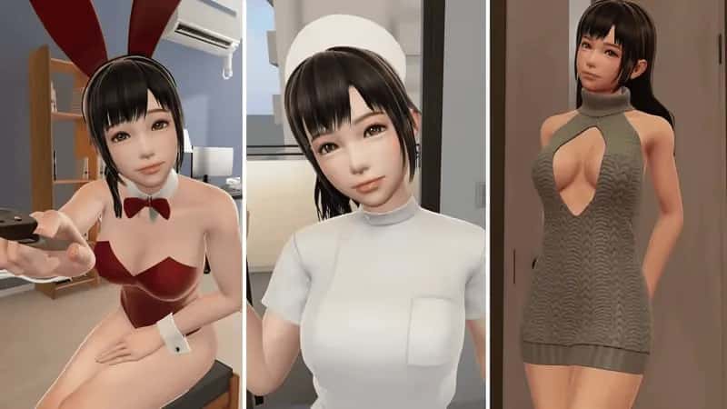 VR/互动SLG VR女友2 新VR女友 VR-Kanojo 5.3G全息投影